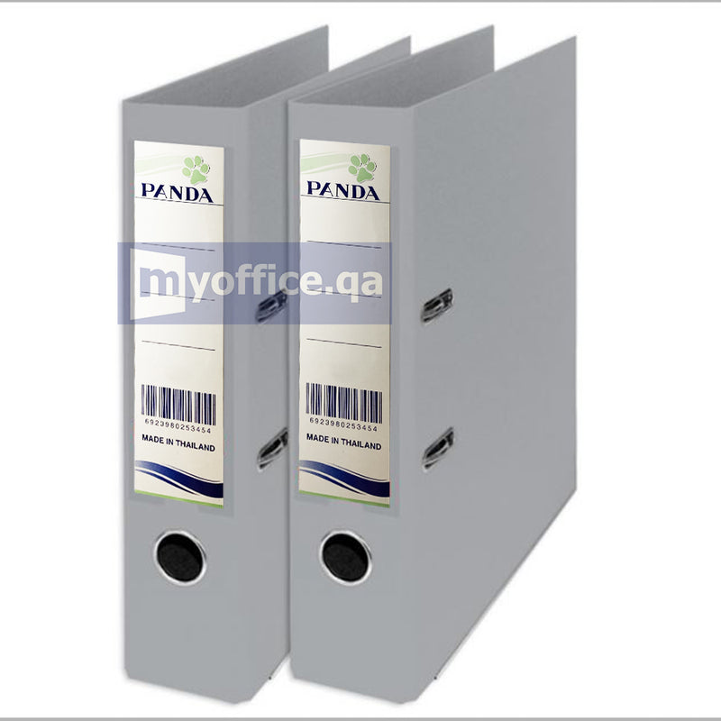 PVC Box File F/S Grey 75mm