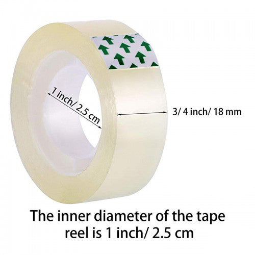 Clear Tape 3/4"X36yds 40mic (Pack of 8 Rolls)
