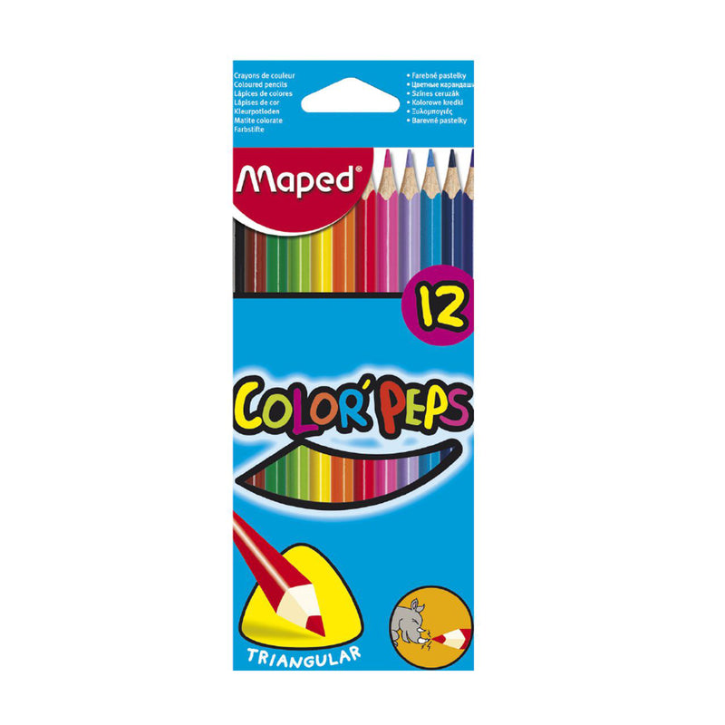 Color Peps Pencils 12 Color Set 183212