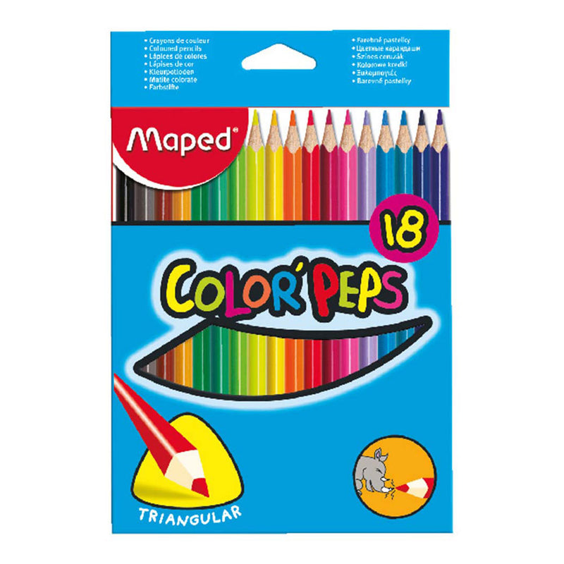Color Peps Pencils 18 Color Set 183218
