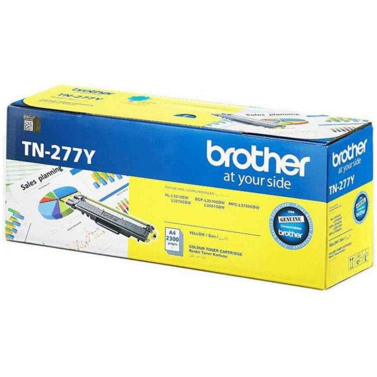 Brother TN-277Y Yellow Toner Cartridge