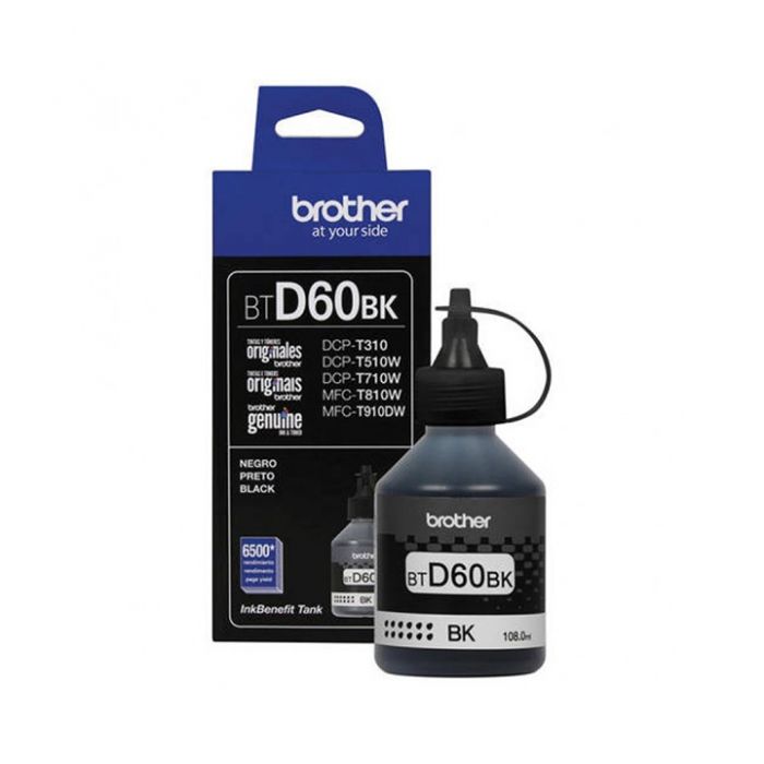 Brother BT-D60 BK Black Ink Bottle Original