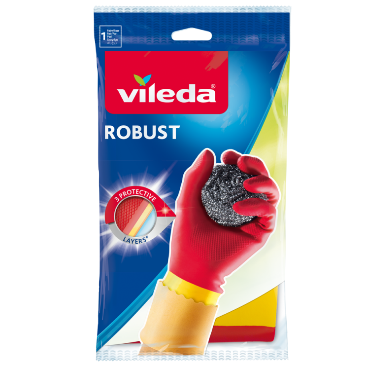 Vileda Gloves Robust Small V-0062