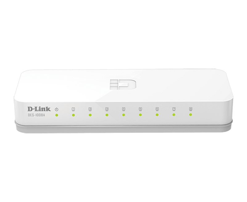 D-Link Ethernet Switch 8 Port DES-1008A