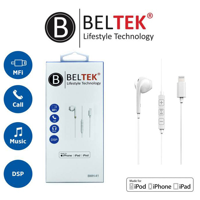 Beltek BMH-41 Mono Earphone for iPhone/iPad/iPod