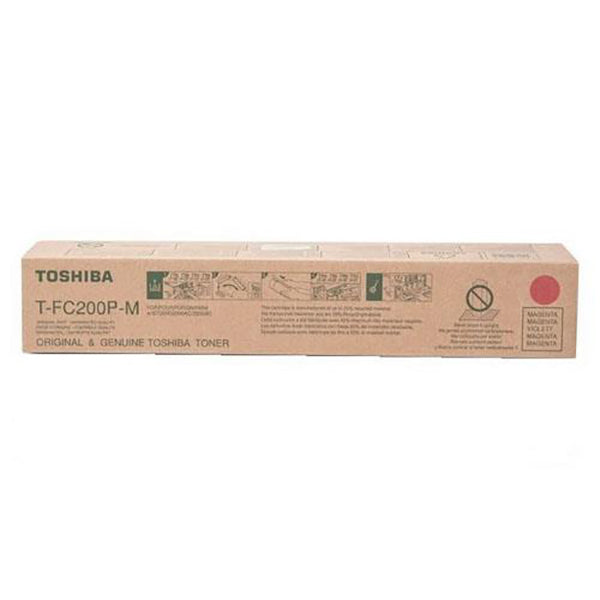 Toshiba T-FC200P-Y-M Medium Capacity Toner Cartridge -Magenta