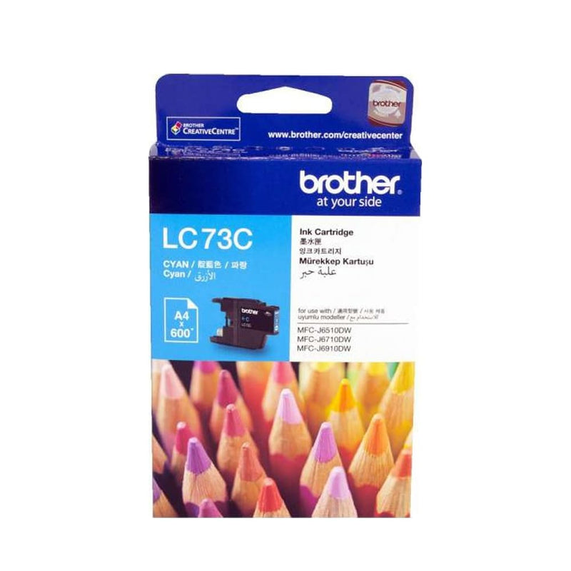 Brother LC73 Cyan Ink Cartridge ( LC 73C )