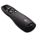 Logitech R400 Laser Presentation Remote, Black
