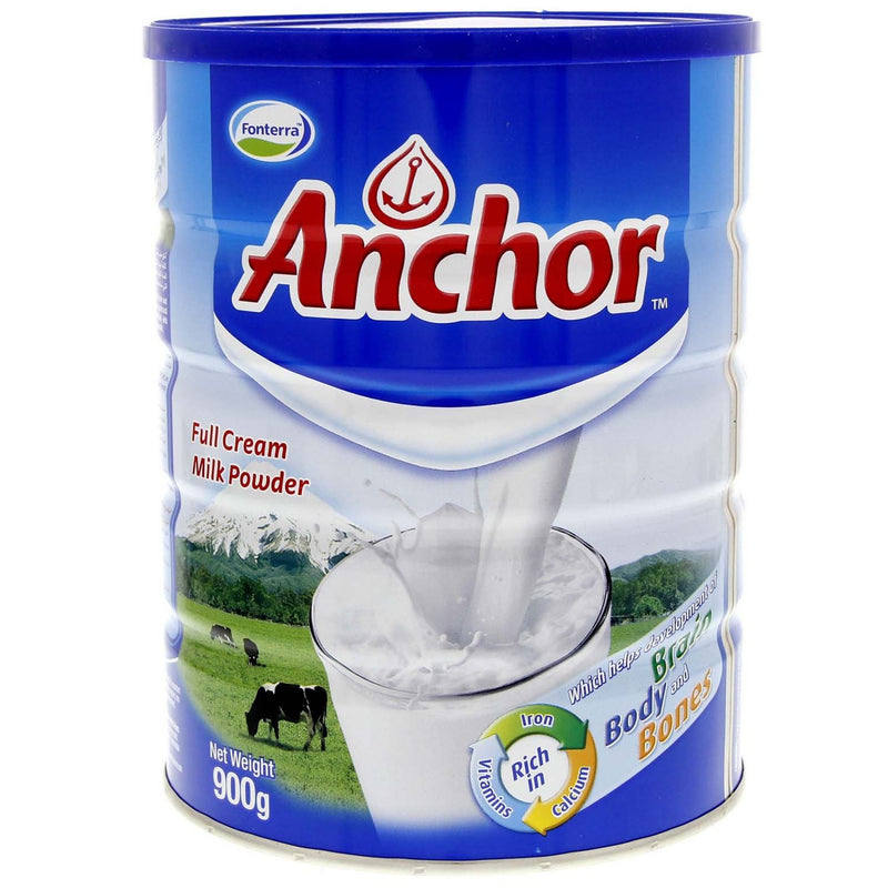 Anchor Full Cream Milk Powder 900grams