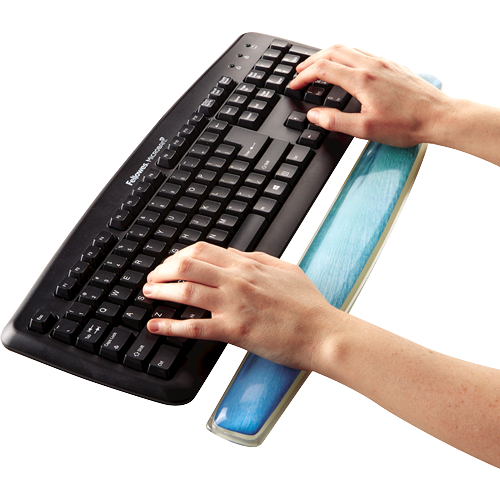 Fellowes Photo Gel™ Keyboard Wrist Support - Tropical Beach