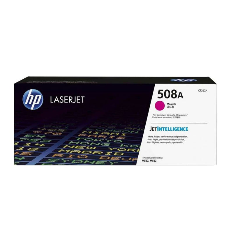 HP 508A Magenta Original LaserJet Toner Cartridge (CF363A)