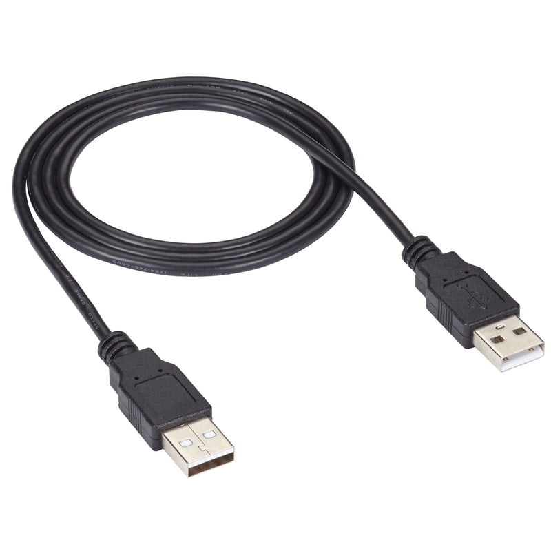 USB 2.0 A Male to A Male USB Cable, 1.5 Mtr