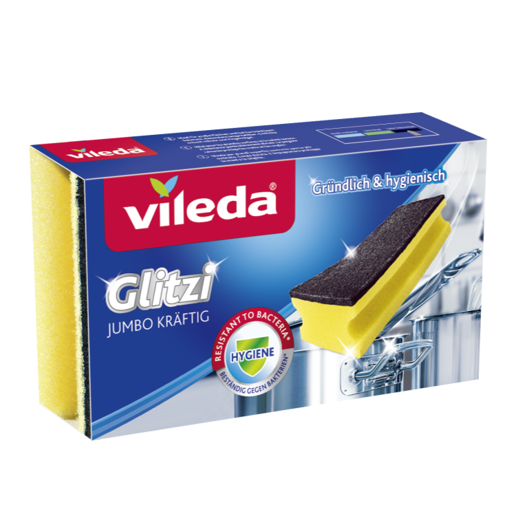 Vileda Glitzi Jumbo Sponge Strong  V-0036