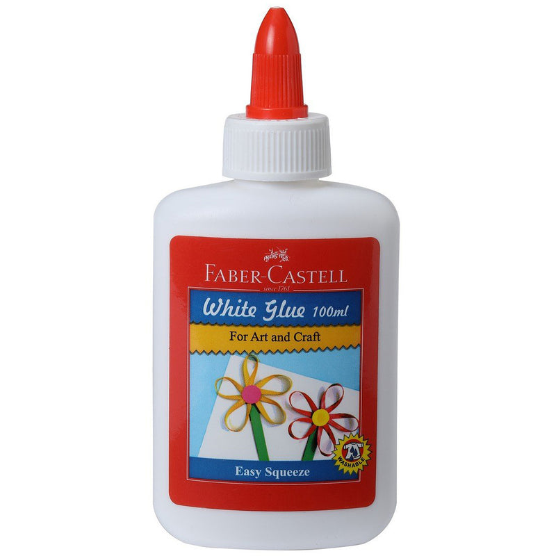 Faber Castell White Glue 100ml Bottle