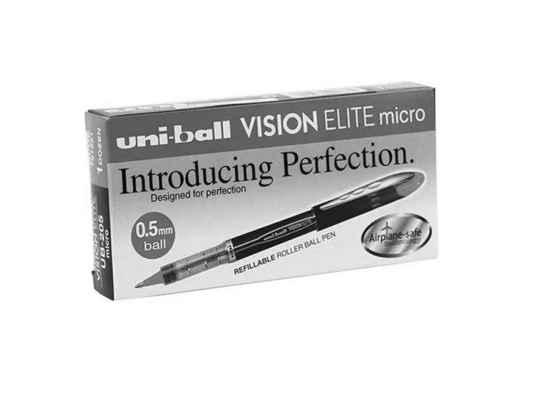 Mitsubishi Vision Elite Roller Pen Black 0.5mm MI-UB205-BK