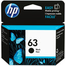 خرطوشة حبر أصلية سوداء HP 63