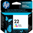 HP 22 Tri-color Original Ink Cartridge