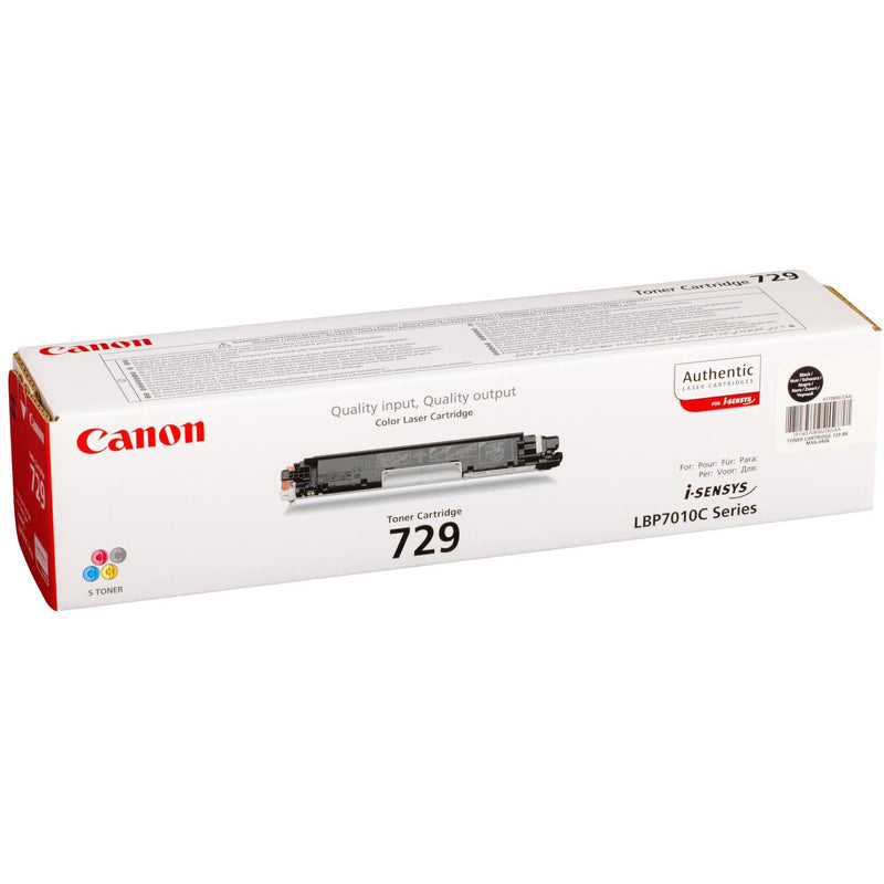 Canon 729 Black Toner Cartridge