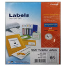 Formtec Multi-Purpose Labels 65 Cuts (Pack of 100) GS-1065