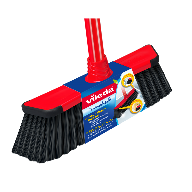 Vileda Indoor Broom Bumper + Stick VB-0121