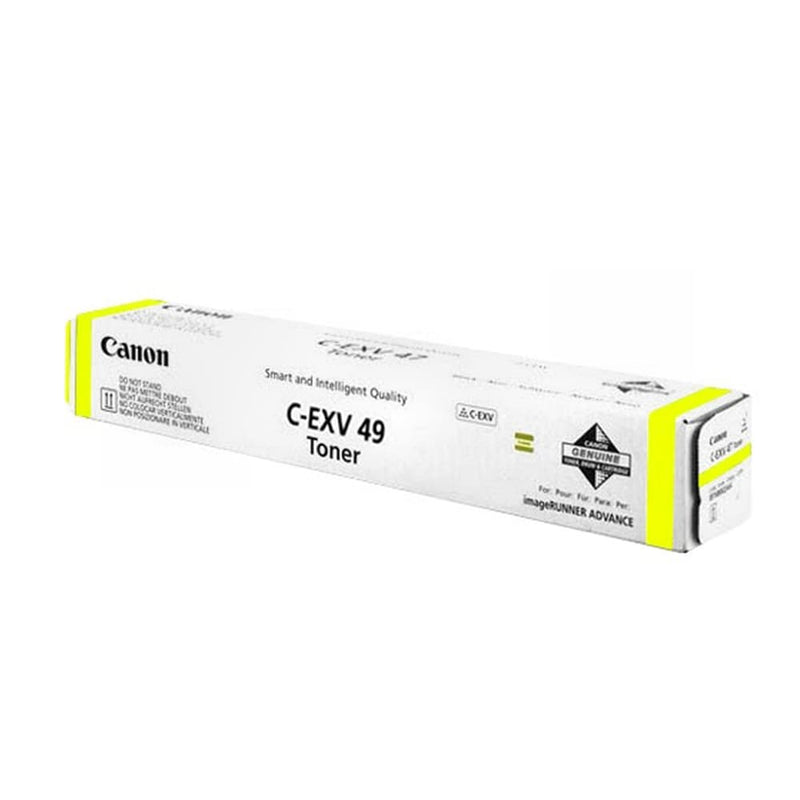 خرطوشة حبر أصلية صفراء C-EXV 49 من Canon (8527B002)