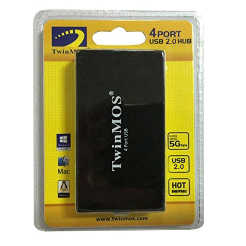 محول منافذ USB 2.0 بـ 4 منافذ من TwinMos
