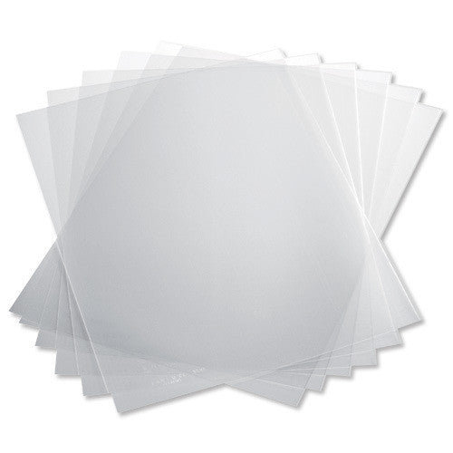 PVC Binding Sheets - 180 Micron, A4, Clear (Pack of 100)