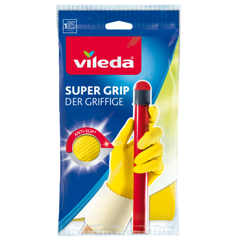 Vileda Gloves Supergrip Medium V-0060