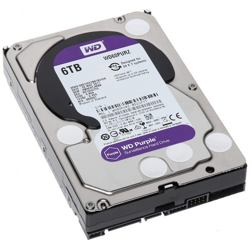 WD Purple 6TB SATA HDD