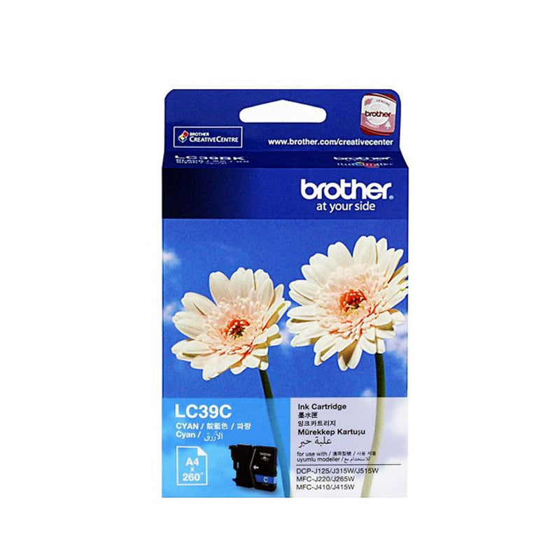 Brother LC 39 Cyan Ink Cartridge ( LC39C )