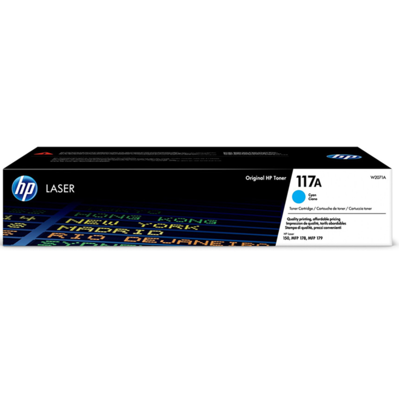 HP 117A Cyan Toner W2071A
