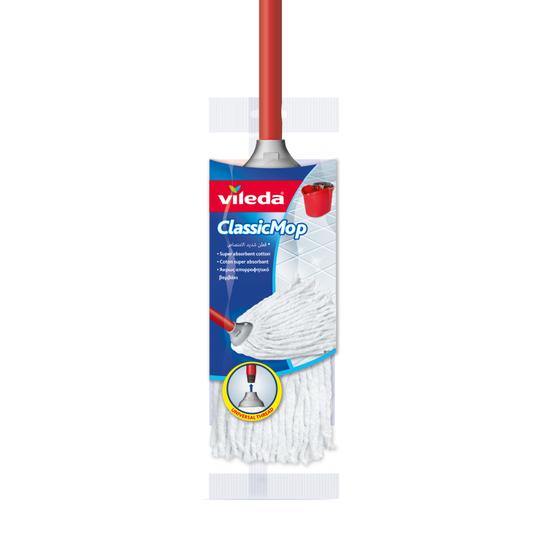 Vileda Classic Mop Cotton + Stick VB-0199