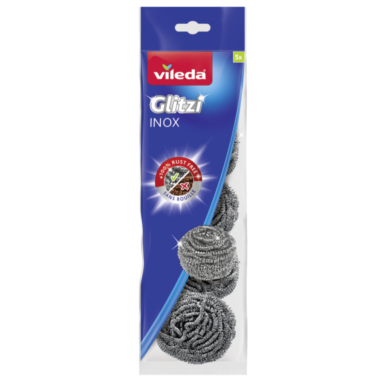 Vileda Inox metallic Scouring Spiral V-0038