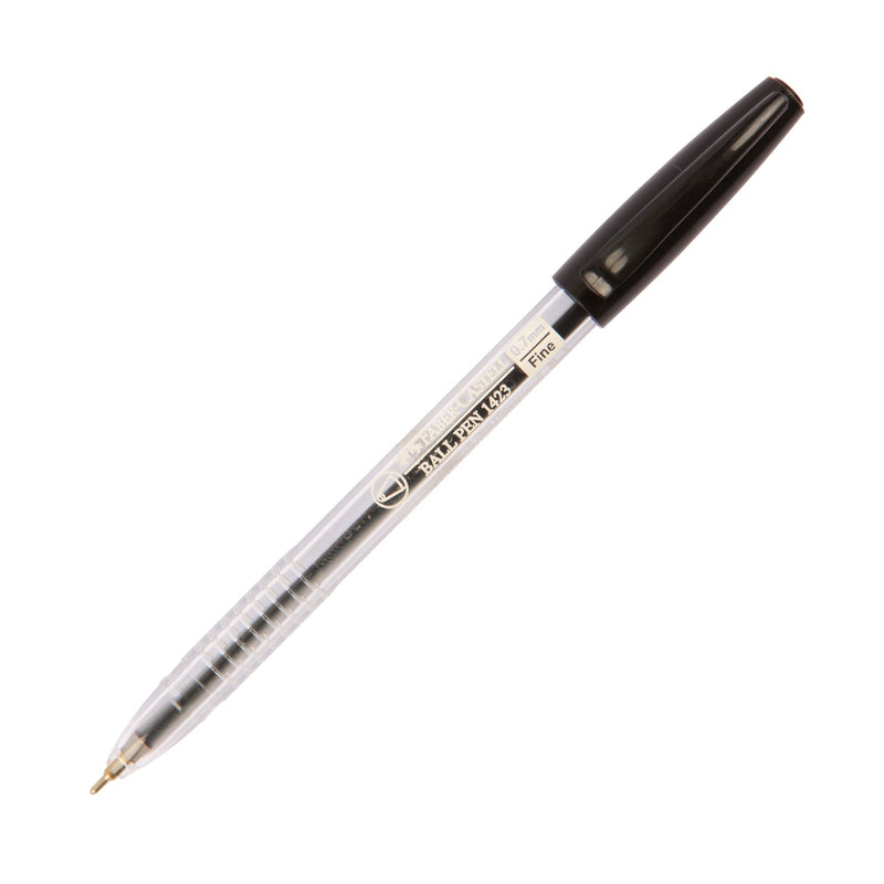 Faber-Castell 1423 Ballpoint Pen, Black, 0.7 mm