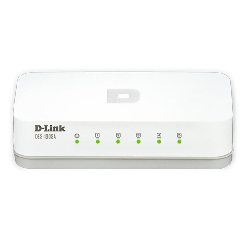 D-Link Ethernet Switch 5Port DES-1005A