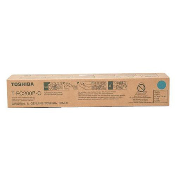 Toshiba T-FC200P-Y-M Medium Capacity Toner Cartridge - Cyan