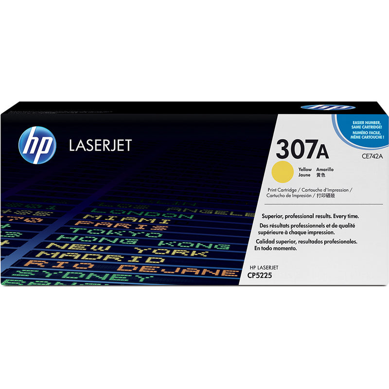 HP Toner Yellow 307A (CE742A)