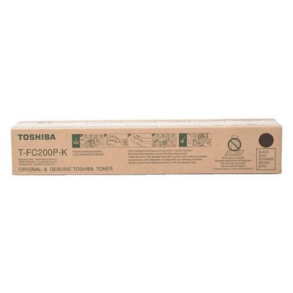 Toshiba T-FC200P-K-M Medium Capacity Toner Cartridge - Black
