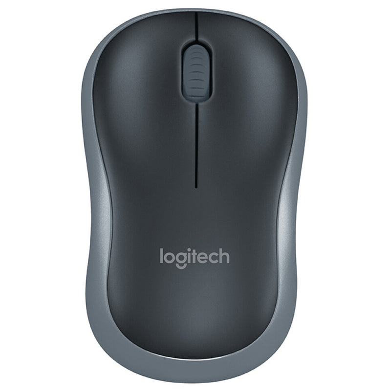 Logitech M185 Wireless Mouse, Black