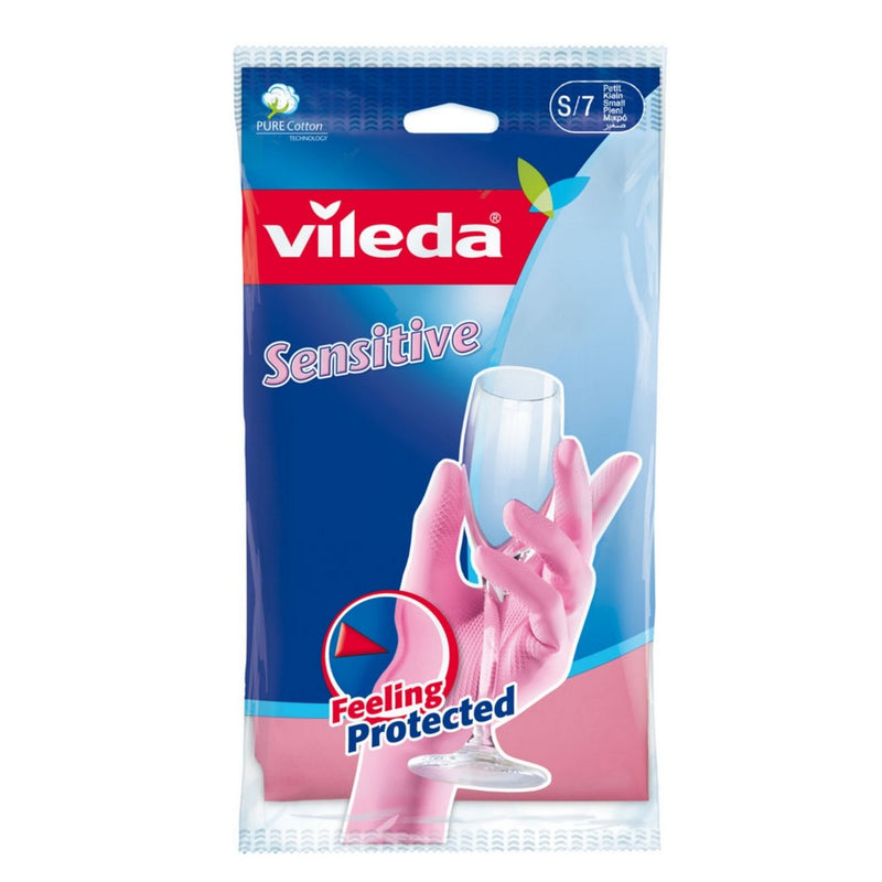 Vileda Gloves Sensitive Small V-0056
