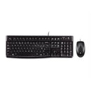 Logitech Combo Pack MK120 Keyboard & Mouse, Black