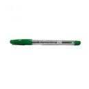 Faber-Castell 1423 Ballpoint Pen, Green 0.7 mm, Box of 50