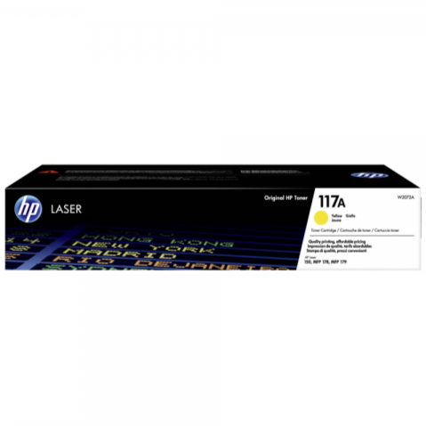 HP 117A Yellow Toner W2072A