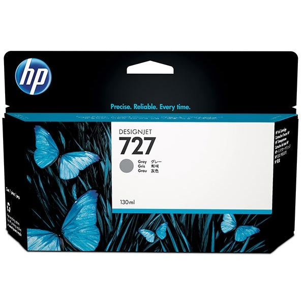HP 727 130-ml Grey DesignJet Ink Cartridge
