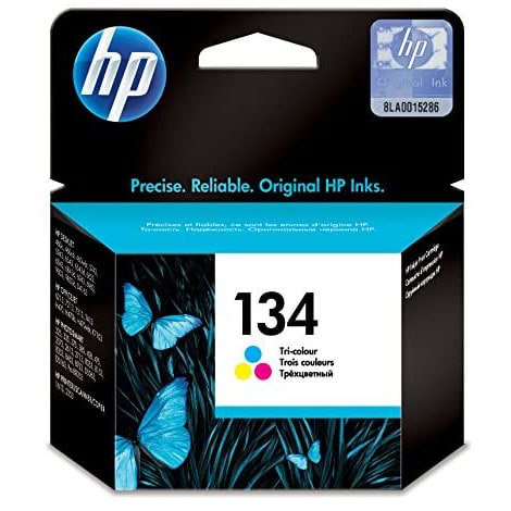 خرطوشة حبر HP 134 أصلية ثلاثية الألوان