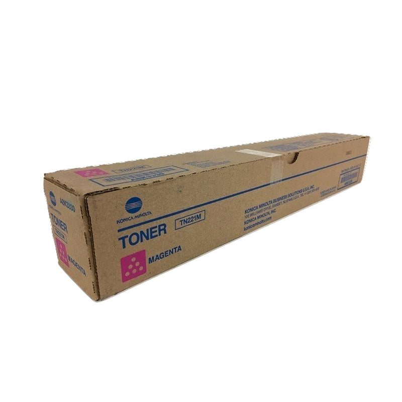 Genuine Konica Minolta TN-221M Magenta Toner Cartridge