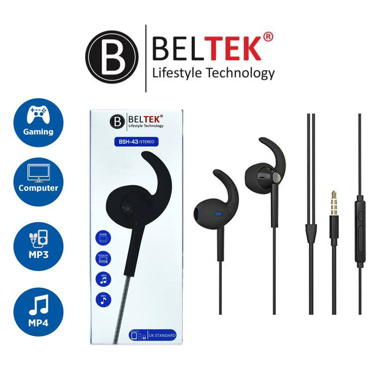 Beltek BSH-43 wired sports stereo Headset