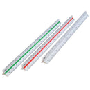 Engineer Scale Ruler, 12" Triangular Scale