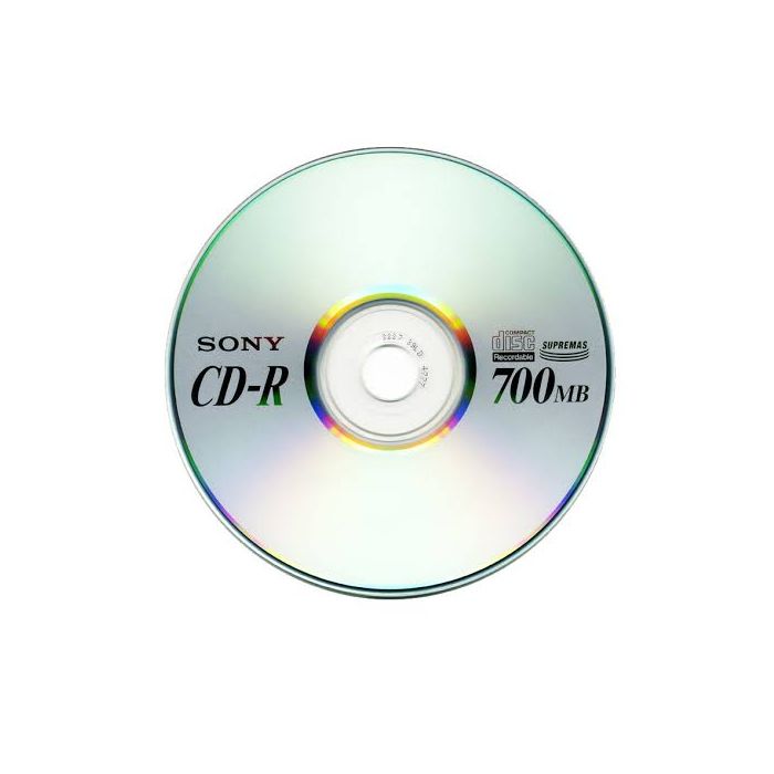 Sony CD-R Blank Media with Case - 700MB (Pack of 50)