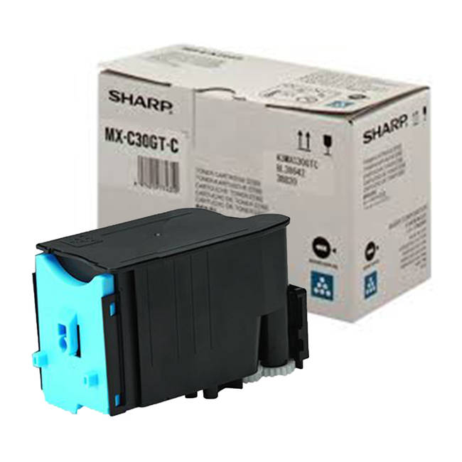 Sharp (MX-C30GT-C) Cyan Original Toner Cartridge